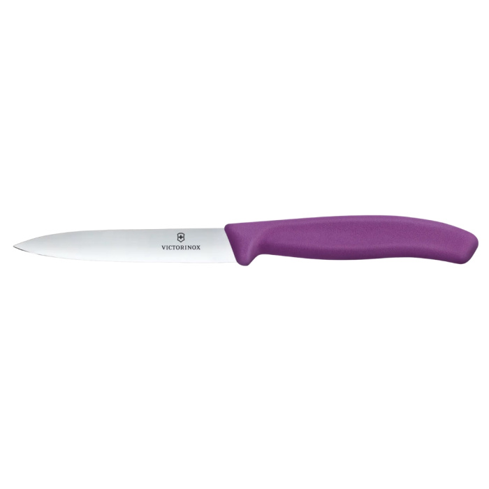 NÓŻ VICTORINOX DO WARZYW I OWOCÓW FIOLETOWY 10CM 6.7705.C1